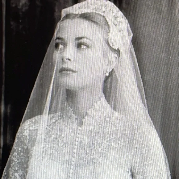 Vintage 50’s-60’s Bianchi double tulle veil - Picture 9 of 10